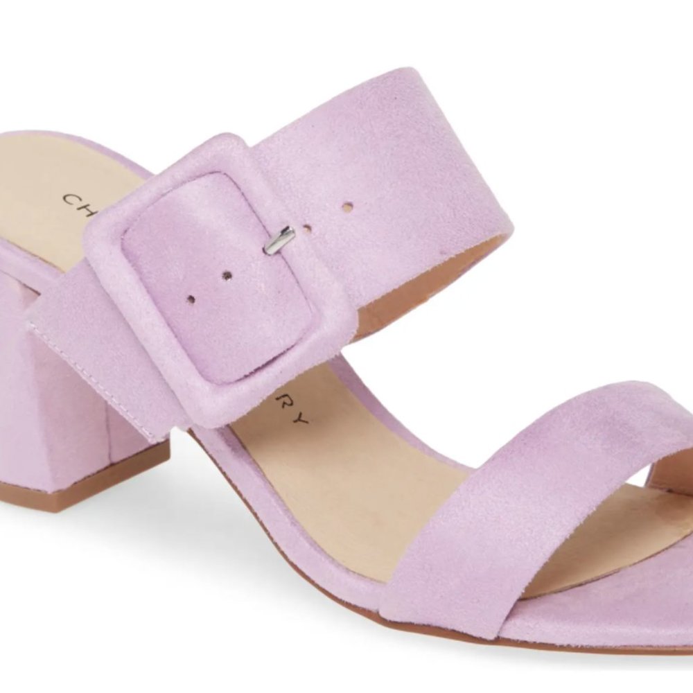 NWOT Chinese Laundry Yippy Block Heel Sandal